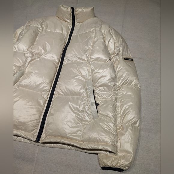 Stussy Down Puffer Jacket men's L - Picture 3 of 9